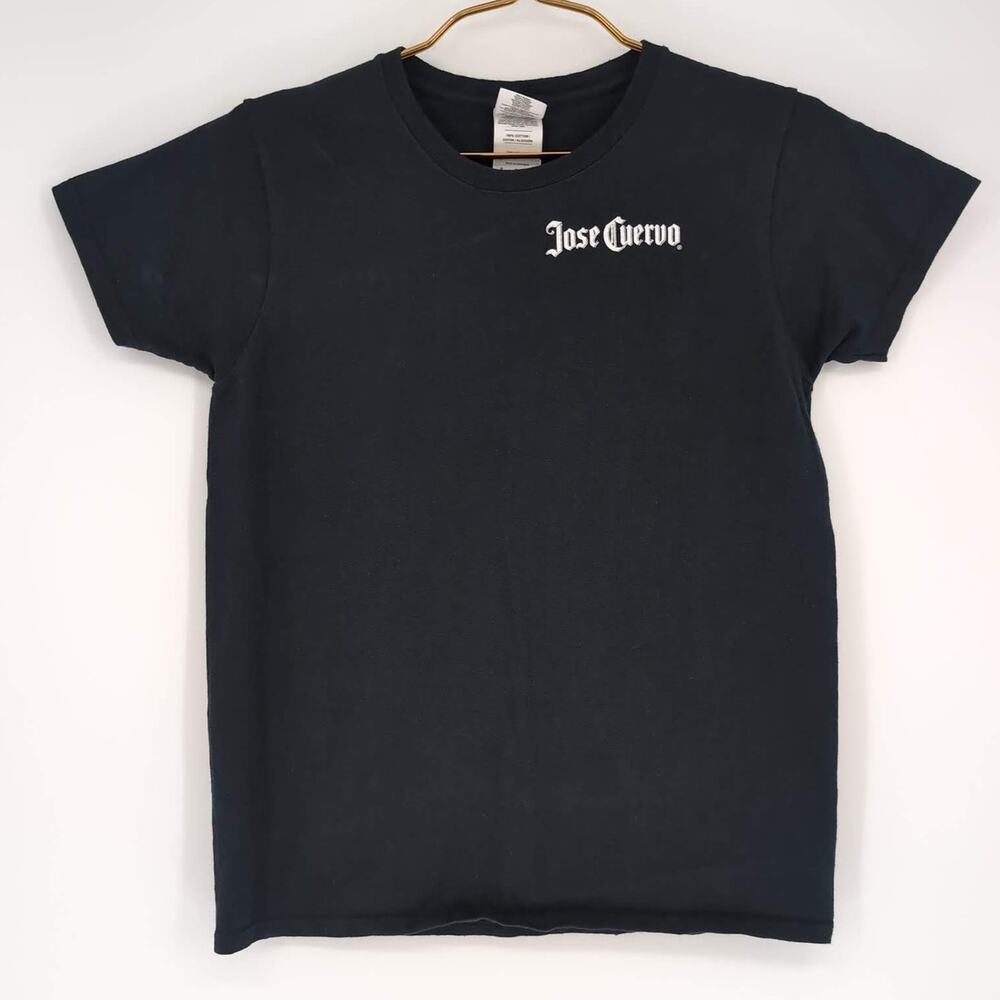 Jose Cuervo Women's Black Have A Story T-Shirt 100% Cotton Tee - Size S - GUC